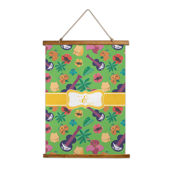 Custom Luau Party Wall Hanging Tapestry (Personalized)