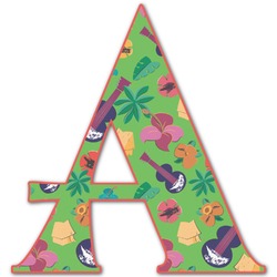Luau Party Letter Decal - Custom Sizes (Personalized)