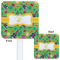Luau Party White Plastic Stir Stick - Double Sided - Approval