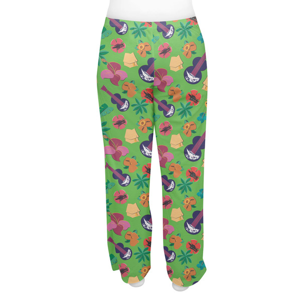 Luau Party Women's Pj on model - Back