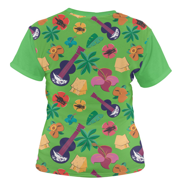 Luau Party Women's T-shirt Back