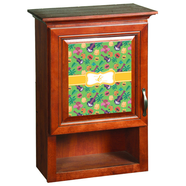 Luau Party Wooden Cabinet Decal (Medium)