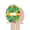 Luau Party Wooden Food Pick - Oval - Single Sided - Front & Back