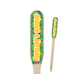 Luau Party Paddle Wooden Food Picks - Single Sided (Personalized)