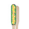 Luau Party Wooden Food Pick - Paddle - Single Sided - Front & Back