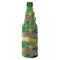 Luau Party Zipper Bottle Cooler - ANGLE (bottle)
