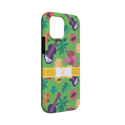 Luau Party iPhone Case - Rubber Lined - iPhone 13 Mini (Personalized)