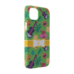Luau Party iPhone Case - Plastic - iPhone 14 (Personalized)