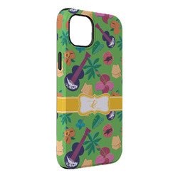 Luau Party iPhone Case - Rubber Lined - iPhone 14 Plus (Personalized)