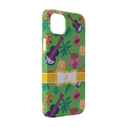 Luau Party iPhone Case - Plastic - iPhone 14 Pro (Personalized)