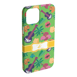 Luau Party iPhone Case - Plastic - iPhone 15 Plus (Personalized)