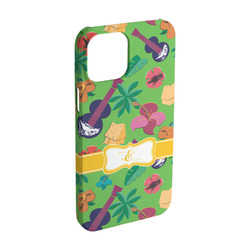 Luau Party iPhone Case - Plastic - iPhone 15 Pro (Personalized)