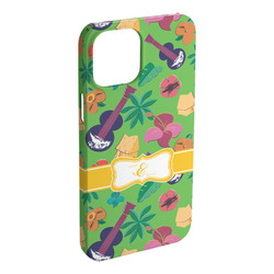 Luau Party iPhone Case - Plastic - iPhone 15 Pro Max (Personalized)