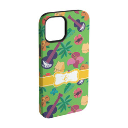 Luau Party iPhone Case - Rubber Lined - iPhone 15 Pro (Personalized)