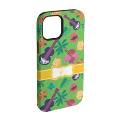 Luau Party iPhone Case - Rubber Lined - iPhone 15 (Personalized)