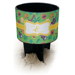 Luau Party Black Beach Spiker Drink Holder (Personalized)