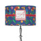 Parrots & Toucans 12" Drum Lamp Shade - Fabric (Personalized)