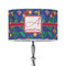 Parrots & Toucans 12" Drum Lampshade - ON STAND (Poly Film)