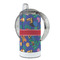 Parrots & Toucans 12 oz Stainless Steel Sippy Cups - FULL (back angle)