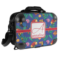 Parrots & Toucans Hard Shell Briefcase (Personalized)