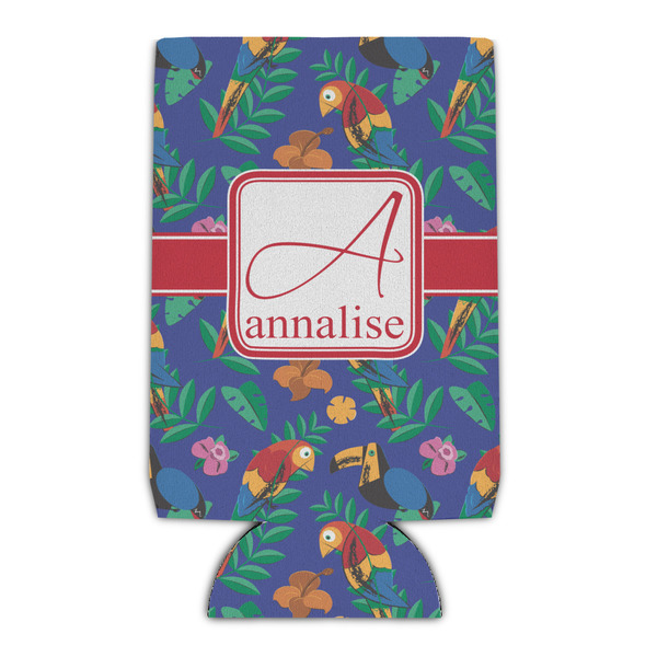 Custom Parrots & Toucans Can Cooler (Personalized)