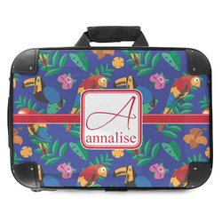 Parrots & Toucans Hard Shell Briefcase - 18" (Personalized)