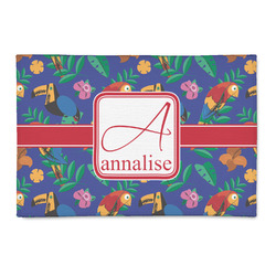 Parrots & Toucans 2' x 3' Indoor Area Rug (Personalized)