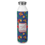 Parrots & Toucans 20oz Stainless Steel Water Bottle - Full Print (Personalized)