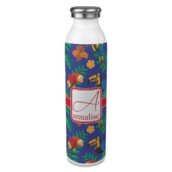 Parrots & Toucans 20oz Stainless Steel Water Bottle - Full Print (Personalized)