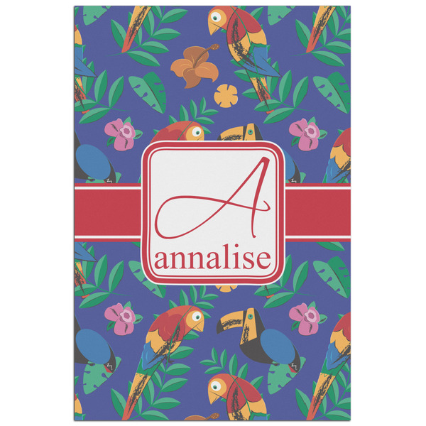 Custom Parrots & Toucans Poster - Matte - 24x36 (Personalized)