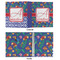 Parrots & Toucans 3 Ring Binders - Full Wrap - 1" - APPROVAL