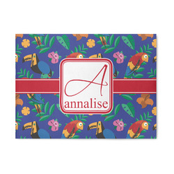 Parrots & Toucans 5' x 7' Patio Rug (Personalized)