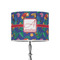 Parrots & Toucans 8" Drum Lampshade - ON STAND (Poly Film)
