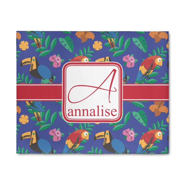 Custom Parrots & Toucans 8' x 10' Indoor Area Rug (Personalized)