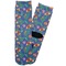 Parrots & Toucans Adult Crew Socks - Single Pair - Front and Back