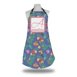 Parrots & Toucans Apron w/ Name and Initial