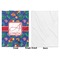 Parrots & Toucans Baby Blanket (Single Side - Printed Front, White Back)