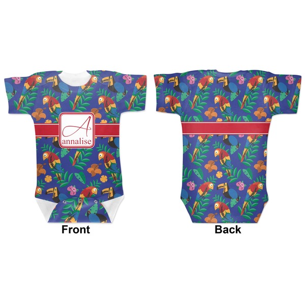 Parrots & Toucans Baby Bodysuit Approval