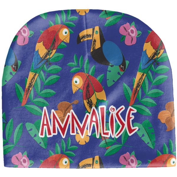 Custom Parrots & Toucans Baby Hat (Beanie) (Personalized)