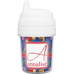 Parrots & Toucans Baby Sippy Cup (Personalized)
