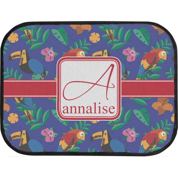 Parrots & Toucans Back Seat Car Mat