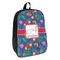 Parrots & Toucans Backpack - angled view