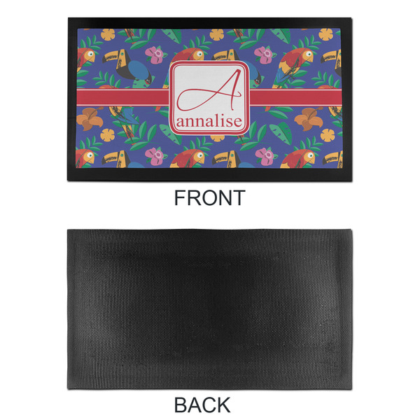 Parrots & Toucans Bar Mat - Small - APPROVAL