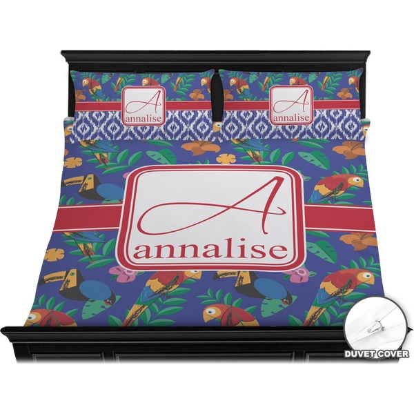 Parrots & Toucans Bedding Set (King) - Duvet