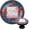Parrots & Toucans Cabinet Knob (Black) (Personalized)