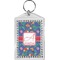 Parrots & Toucans Bling Keychain (Personalized)