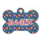 Parrots & Toucans Bone Shaped Dog ID Tag (Personalized)
