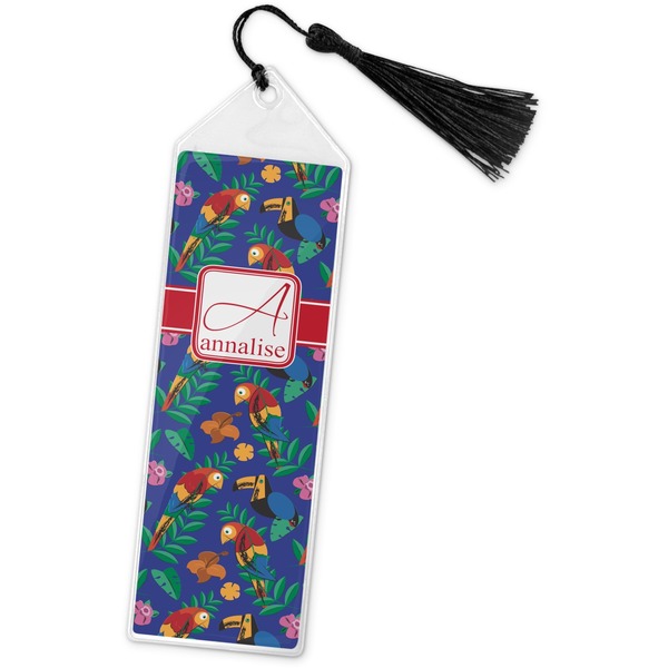 Custom Parrots & Toucans Book Mark w/Tassel (Personalized)