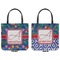 Parrots & Toucans Canvas Tote - Front and Back