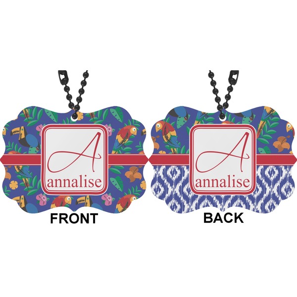 Parrots & Toucans Car Ornament (Approval)